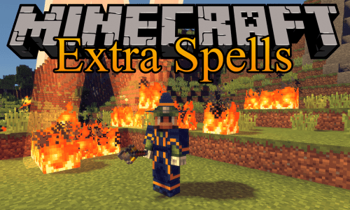 Extra Spells mod for minecraft logo