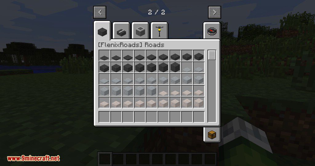 Flenix Roads mod for minecraft 01