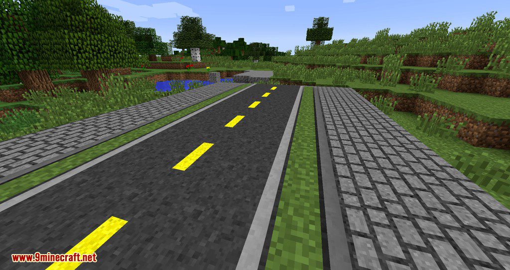 Flenix Roads mod for minecraft 02