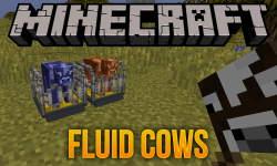 Fluid Cows mod for minecraft logo