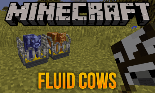 Fluid Cows mod for minecraft logo