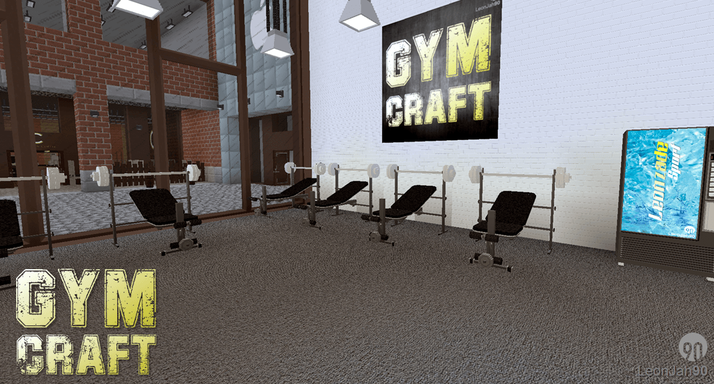 GymCraft mod for minecraft 21