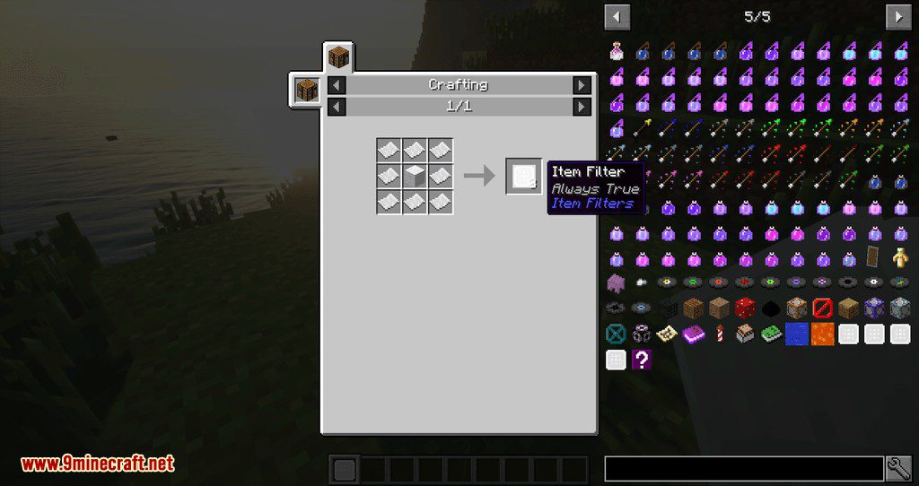 Item Filter mod for minecraft 05