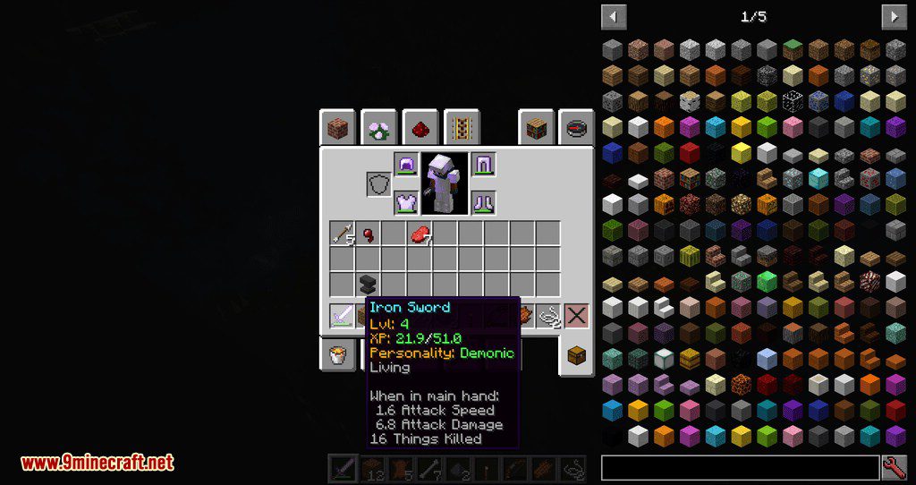 Living Enchantment mod for minecraft 10