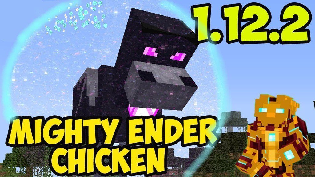 Mighty Ender Chicken mod for minecraft thumbnail