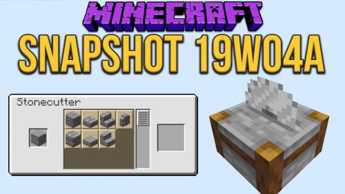 Minecraft 1.14 Snapshot 19w04a