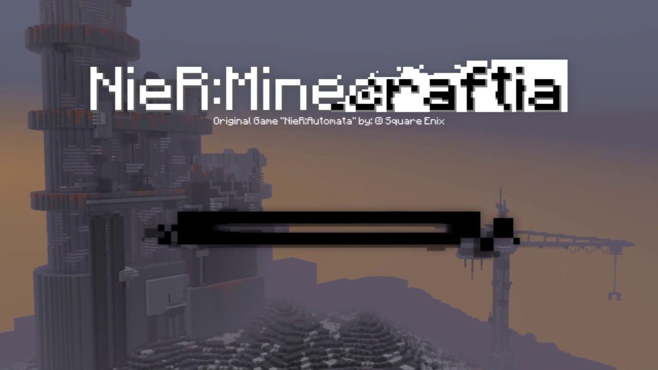 NieR- Minecraftia Map Thumbnail