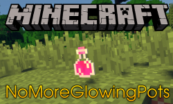 NoMoreGlowingPots for minecraft logo