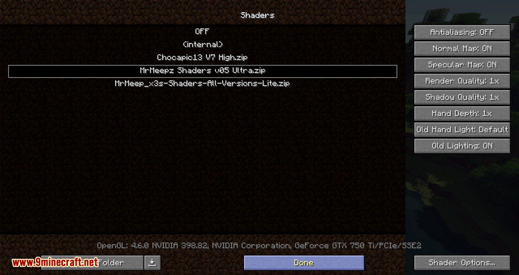 Non Update mod for minecraft 05