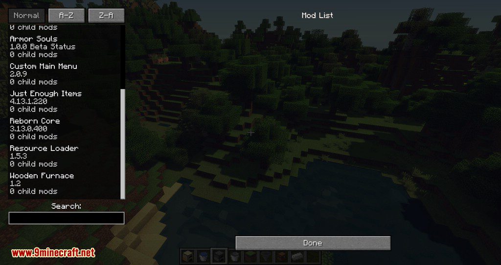 Non Update mod for minecraft 07