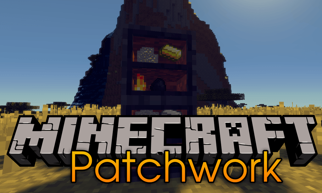 Patchwork mod for minecraft logo