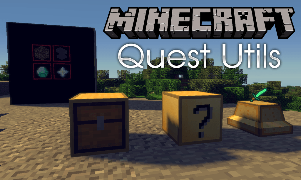 Quest Utils mod for minecraft logo