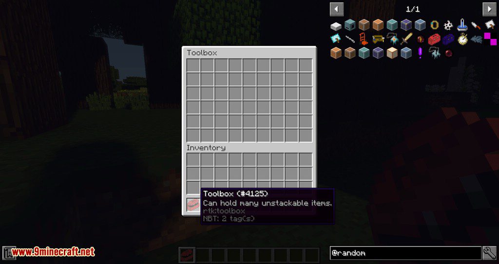 Random Tool Kit mod for minecraft 17