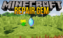 Repair Gem mod for minecraft logo