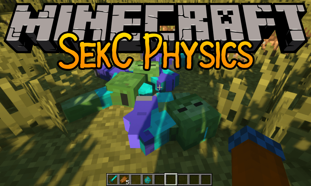 SekC Physics mod for minecraft logo