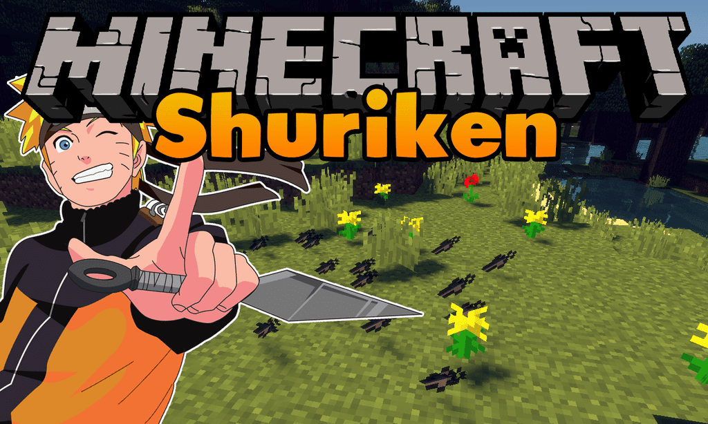Shuriken mod for minecraft logo