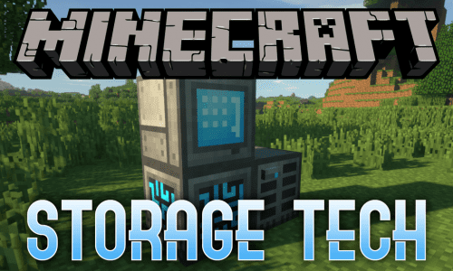Storage Tech mod for minecraft logo