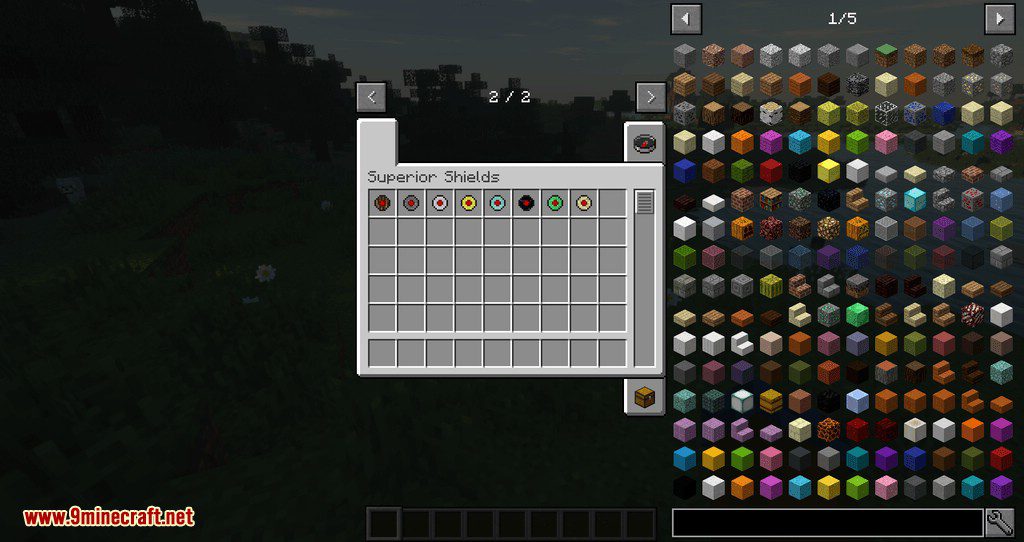 Superior Shields mod for minecraft 01