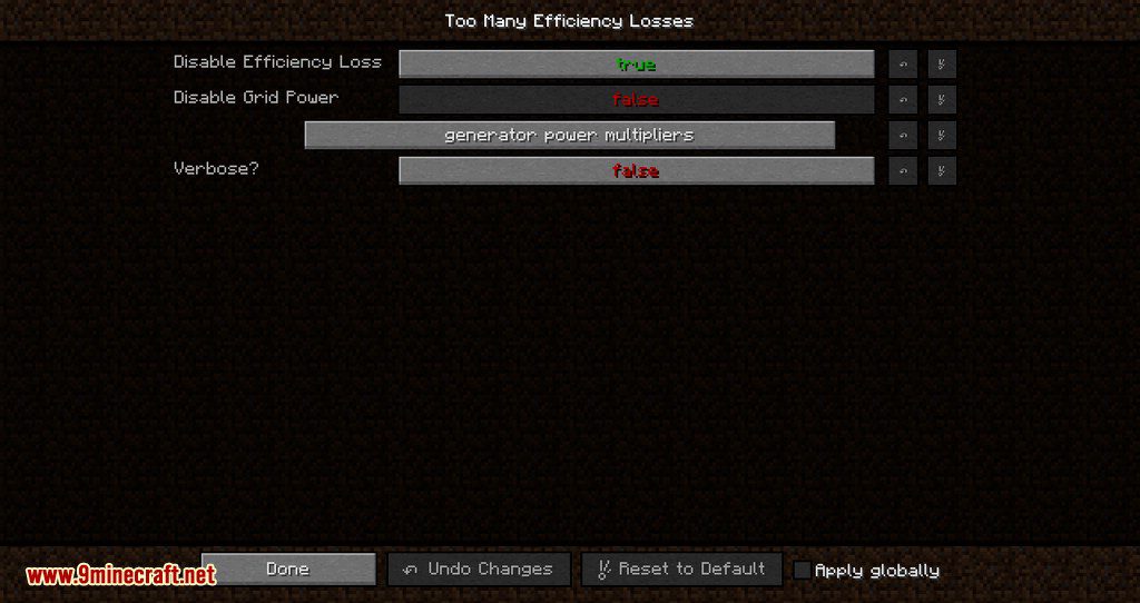 Too Many Efficiency Losses mod for minecraft 02