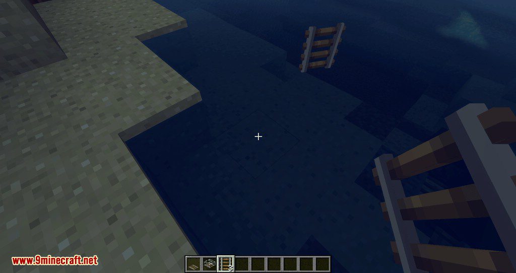Underwater Rails mod for minecraft 05