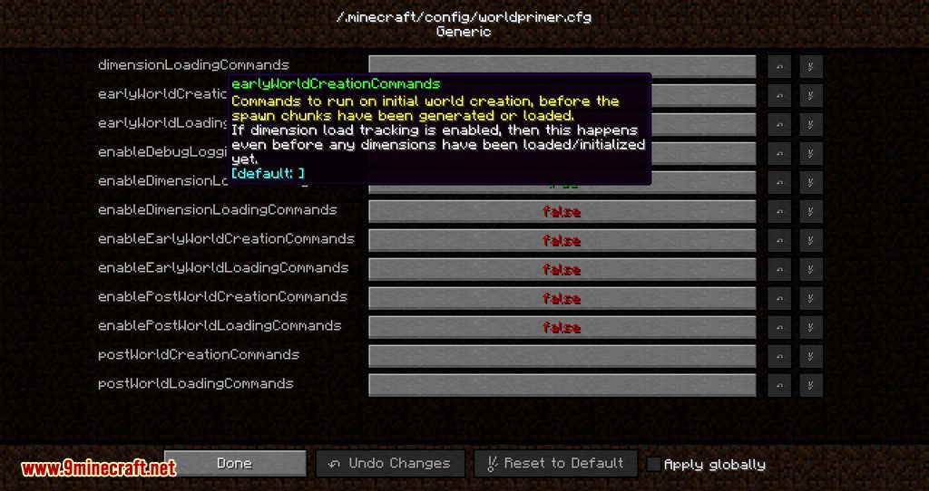 World Primer mod for minecraft 06