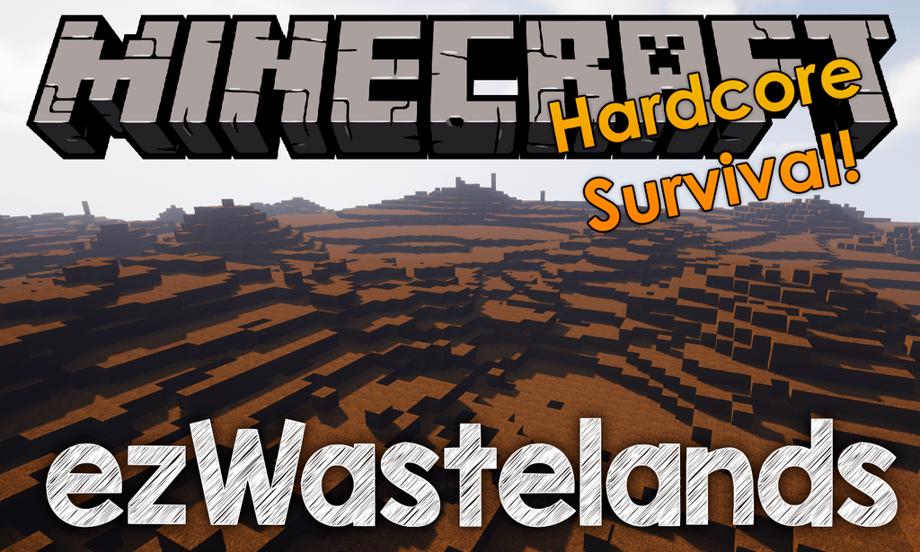 ezWastelands mod for minecraft logo