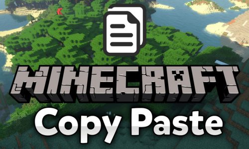 CopyPaste mod for minecraft logo