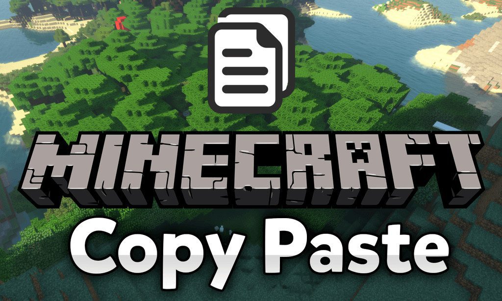 CopyPaste mod for minecraft logo
