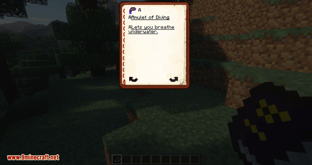 Curio mod for minecraft 07