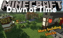 Dawn of Time mod for minecraft logo