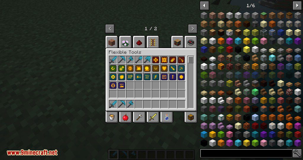 Flexible Tools mod for minecraft 02