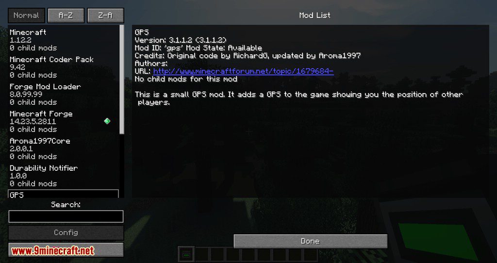 GPS / Stalker Mod for minecraft 05