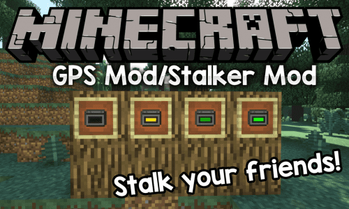 GPS Mod Stalker mod for minecraft logo