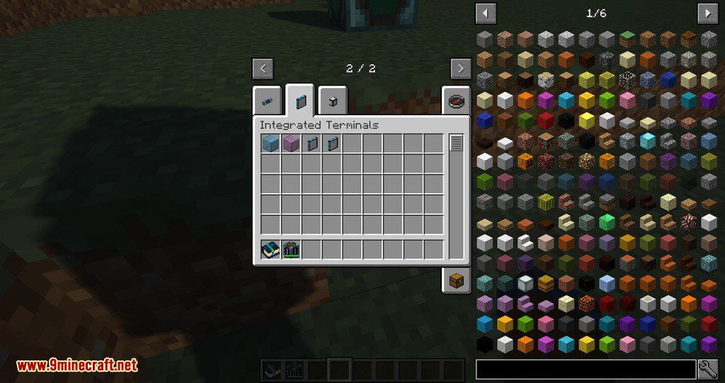 Integrated Terminals mod for minecraft 01