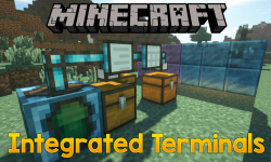 Integrated Terminals mod for minecraft logo