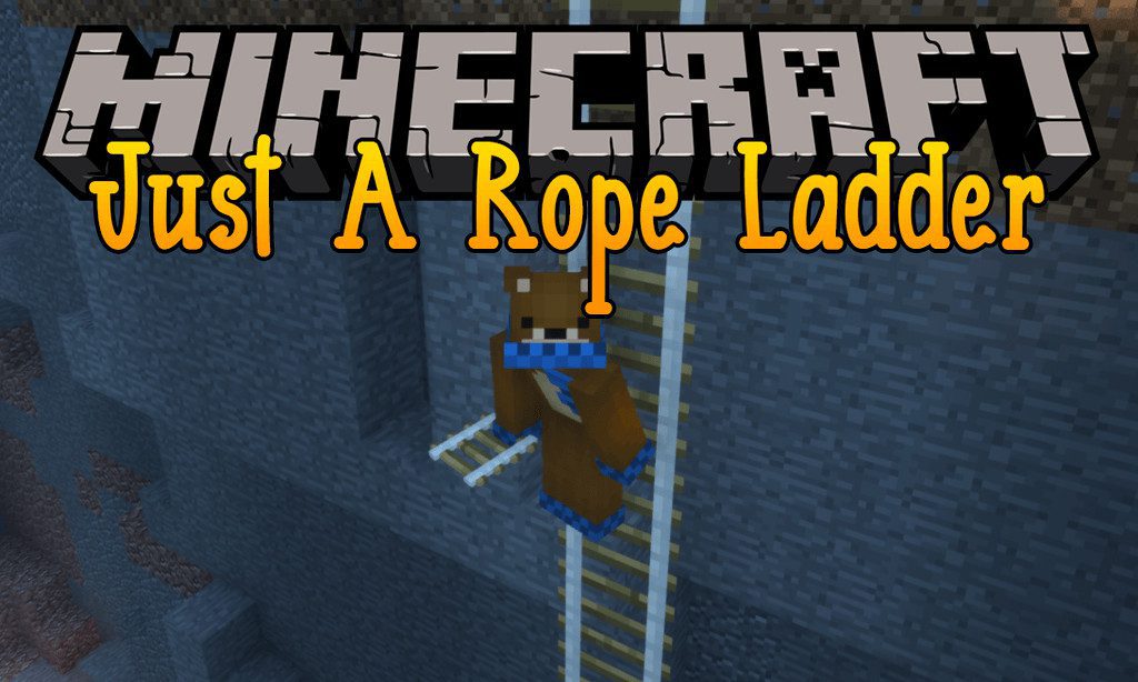 Just A Rope Ladder mod for minecraft logo