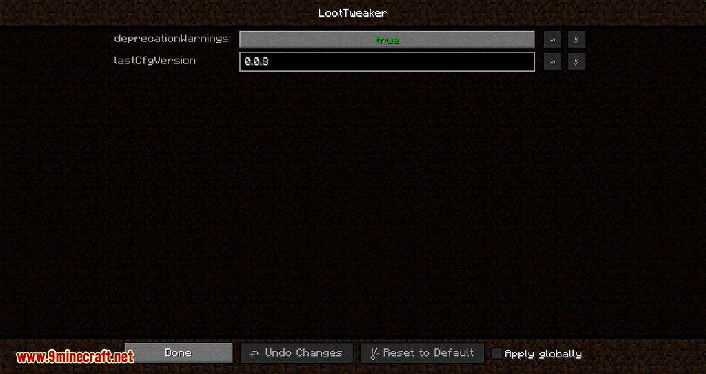 LootTweaker mod for minecraft 04