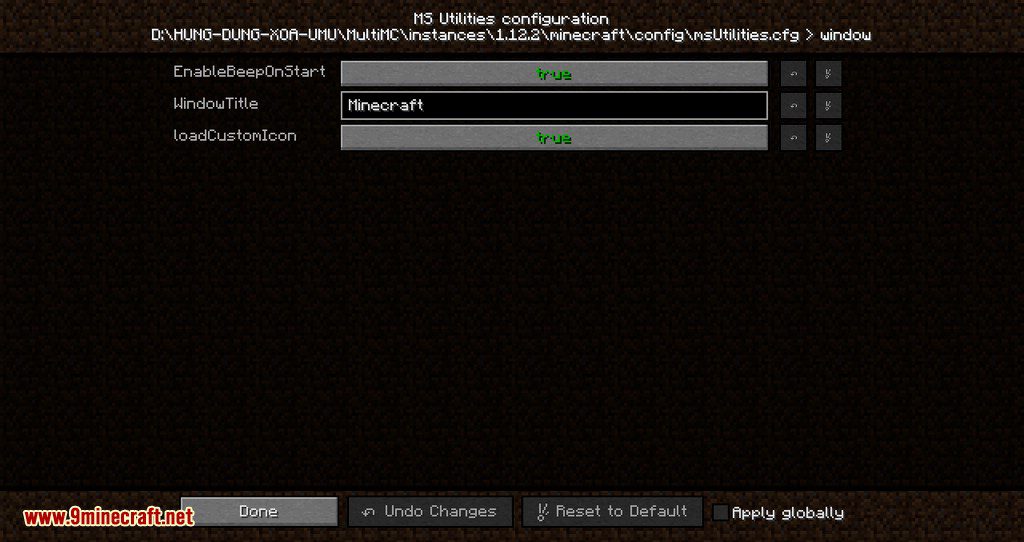 MS Utilities mod for minecraft 04