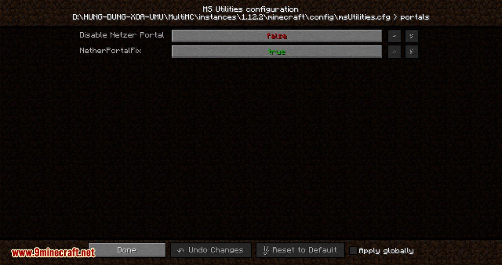 MS Utilities mod for minecraft 06