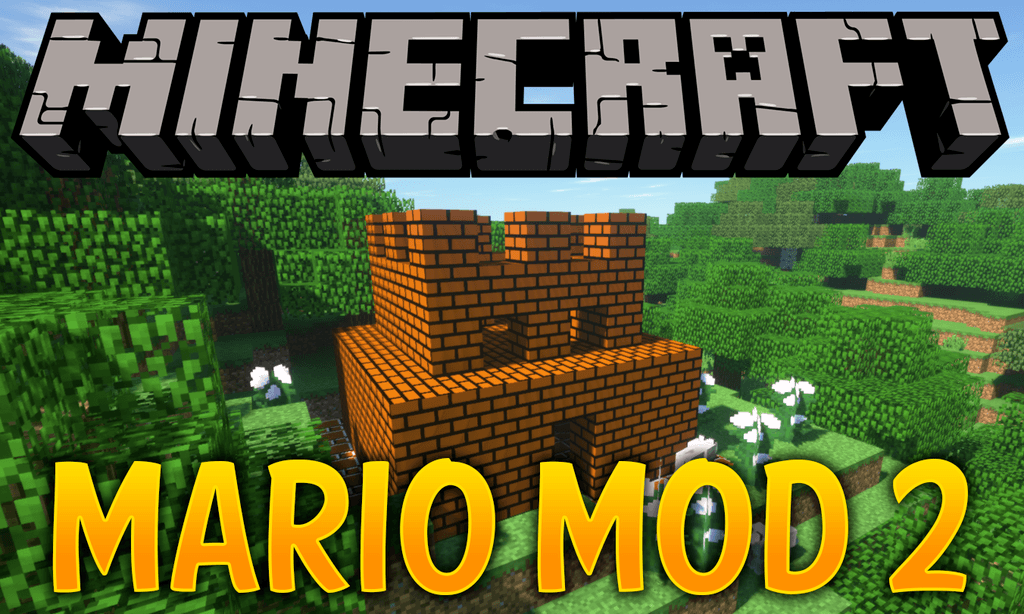 Mario Mod 2 mod for minecraft logo