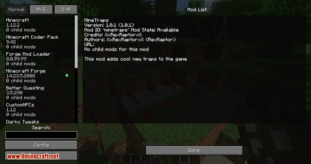 MineTraps mod for minecraft 07