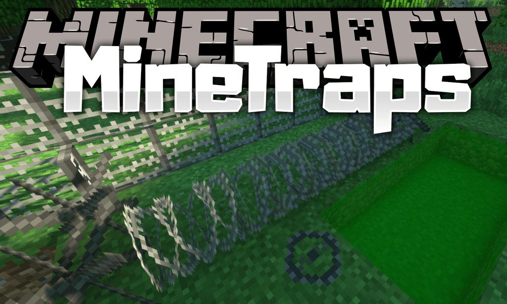 MineTraps mod for minecraft logo