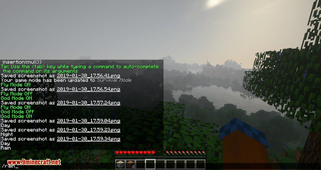 Mycommands mod for minecraft 10
