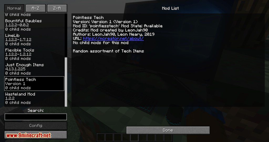 Pointless Tech mod for minecraft 07