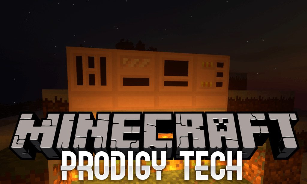 Prodigy Tech mod for minecraft logo