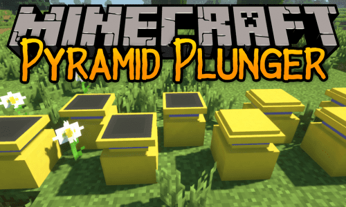 Pyramid Plunder mod for minecraft logo