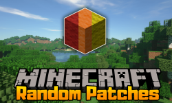 RandomPatches mod for minecraft logo