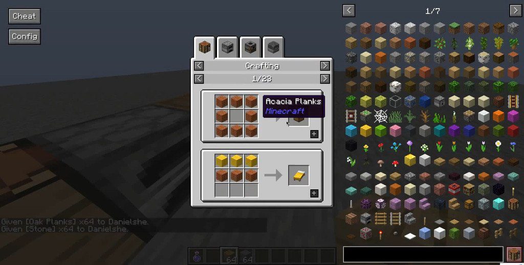 Roughly Enough Items mod for minecraft 02