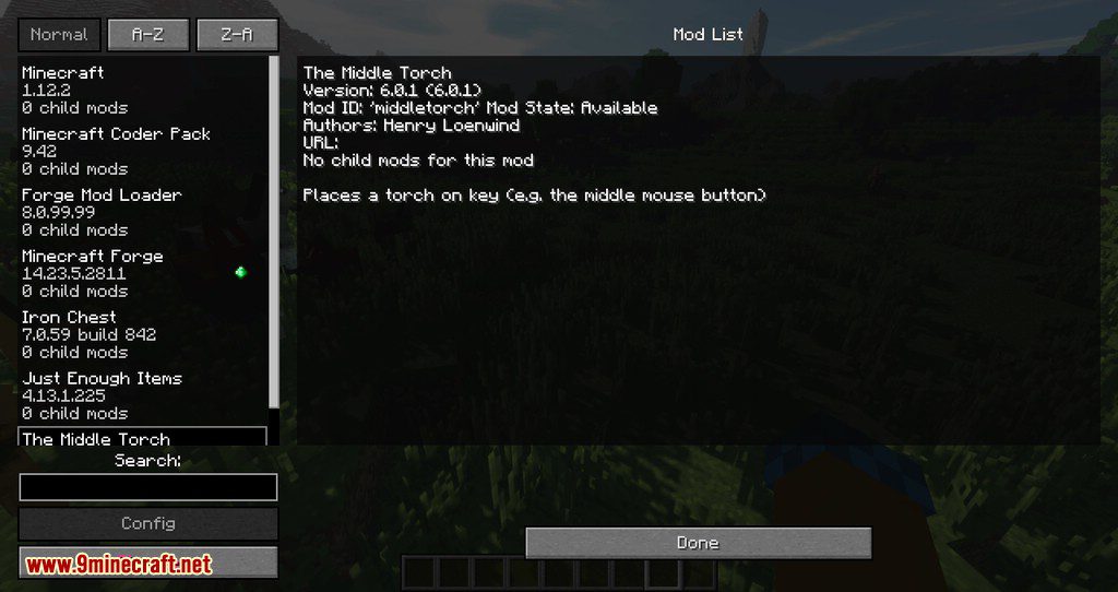 The Middle Torch mod for minecraft 02