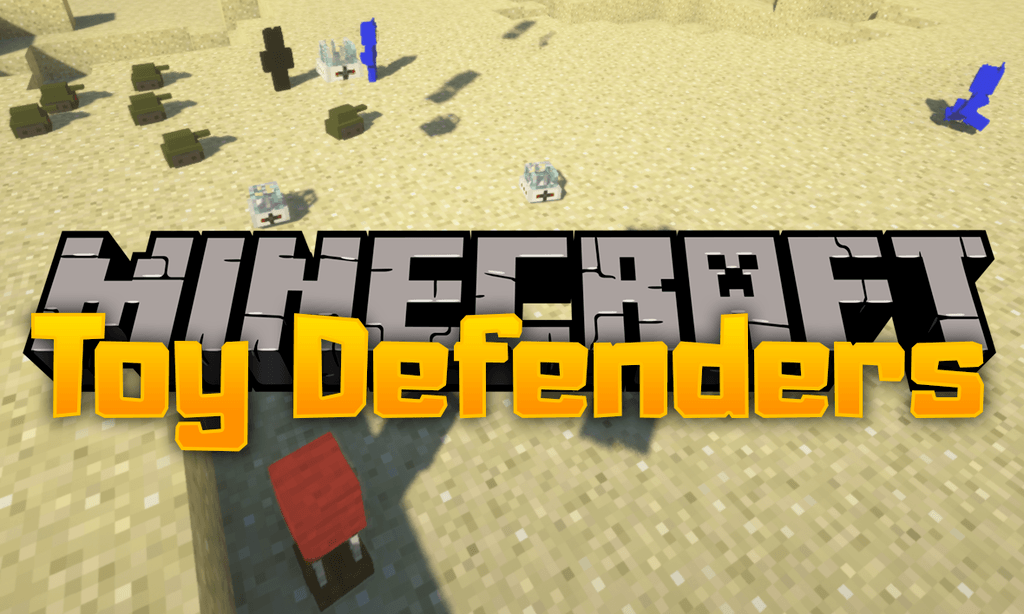 Toy Defenders mod for minecraft logo